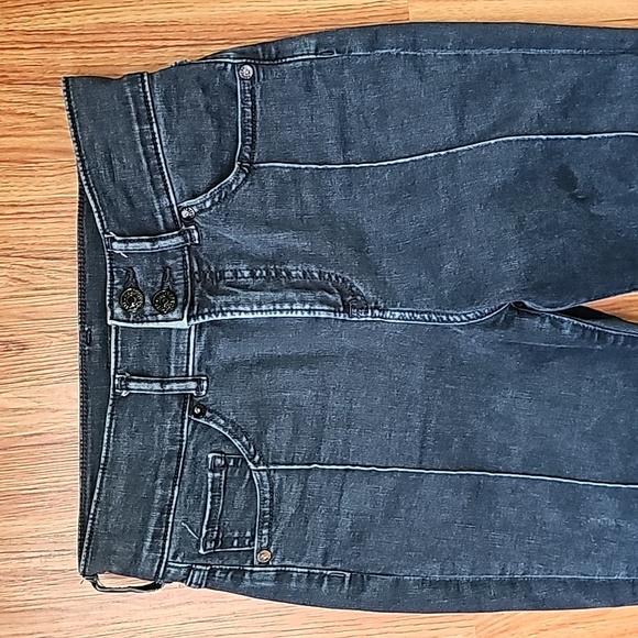 EXPRESS 2R Skinny High Rise Jeans with crease - Picture 4 of 8